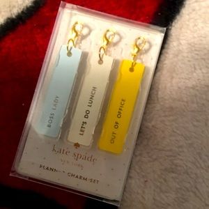 ♠️ KATE SPADE ♠️Planner Charm Set